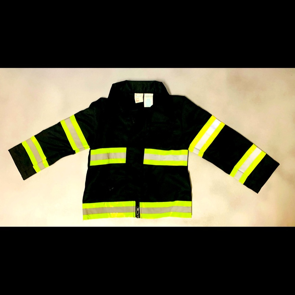 **Host Pick** Halloween Kids Firefighter Jacket- 3T
